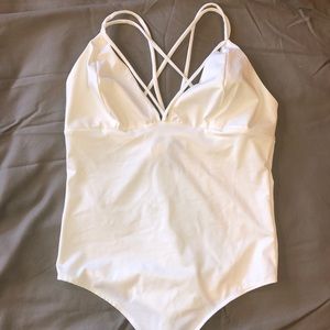 Windsor off white strapy bodysuit. New. Size M